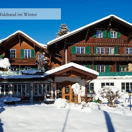 Hotel Waldrand Lenk Exterior photo